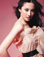 Chinese actress and singer Crystal Liu Yifei 