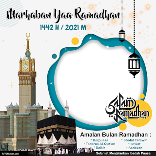 Template Twibbon Ramadhan 1442