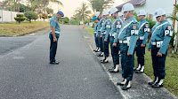 Cegah Pelanggaran Prajurit, Denpomal Lanal Dabo Singkep Laksanakan Gaktib