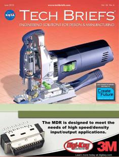 NASA Tech Briefs. Engineering solutions for design & manufacturing - June 2010 | ISSN 0145-319X | TRUE PDF | Mensile | Professionisti | Scienza | Fisica | Tecnologia | Software
NASA is a world leader in new technology development, the source of thousands of innovations spanning electronics, software, materials, manufacturing, and much more.
Here’s why you should partner with NASA Tech Briefs — NASA’s official magazine of new technology:
We publish 3x more articles per issue than any other design engineering publication and 70% is groundbreaking content from NASA. As information sources proliferate and compete for the attention of time-strapped engineers, NASA Tech Briefs’ unique, compelling content ensures your marketing message will be seen and read.