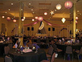 Rooms decoration for graduation parties