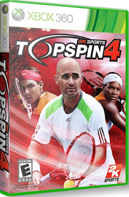 Top Spin 4 Xbox 360 Game Cover Photo