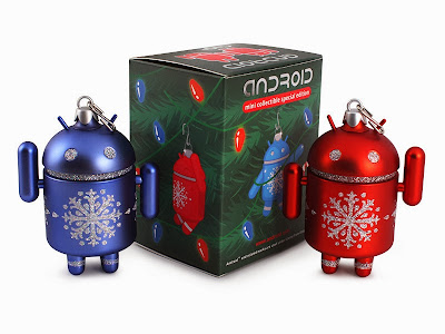 Ornamental Android Holiday 2013 Mini Vinyl Figures by Andrew Bell