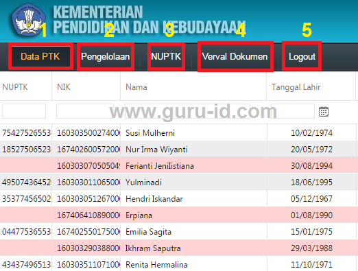  sanggup bapak dan ibu guru GTK baca dibawah ini sebagai petunjuk Proses Pengajuan Dan Penerbitan NUPTK Tahun 2019