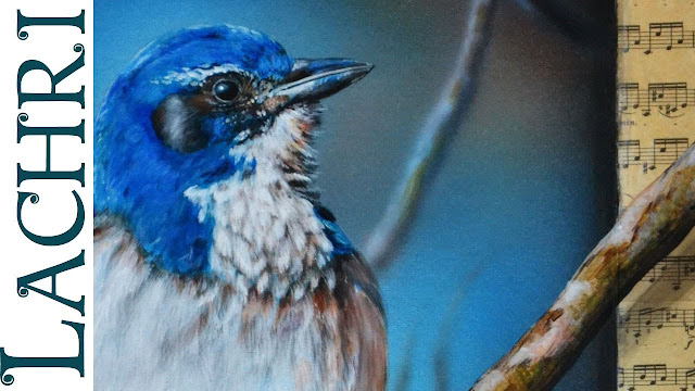 Painting Birds In Acrylic