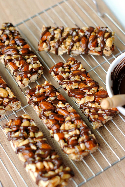 101 Healthy Snack Recipes - Homemade "Kind" Bars