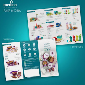 Flyer Produk Medina Paket 250 Lembar