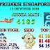 Prediksi Togel Singapore 13 Oktober 2018