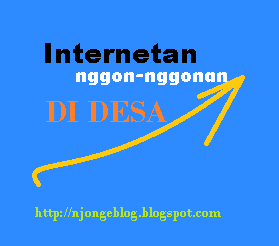 Koneksi Internet "nggon-nggonan" di Desa 