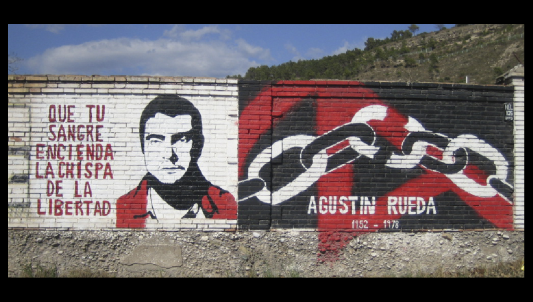 El anarquista Agustín Rueda Sierra, fue asesinado a golpes en 1978 por la policía franquista