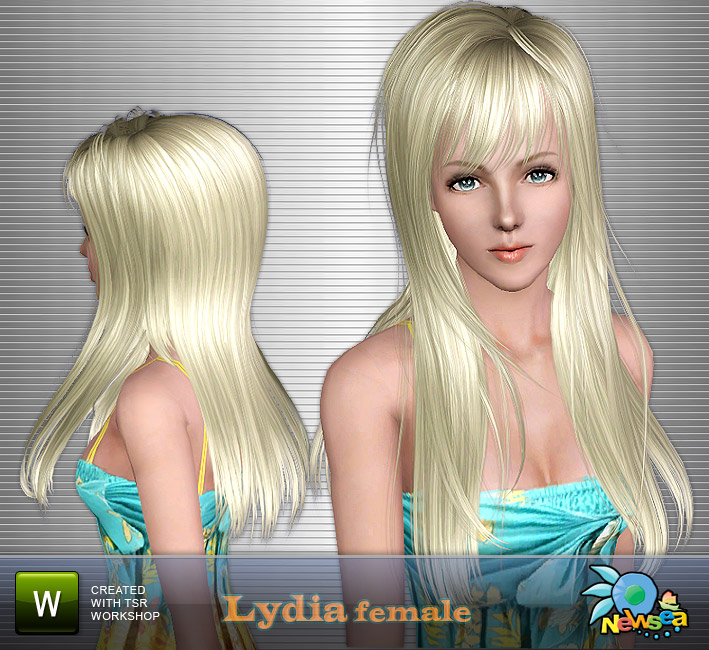 Download at The Sims Resource; sims 2 downloads hairstyles.
