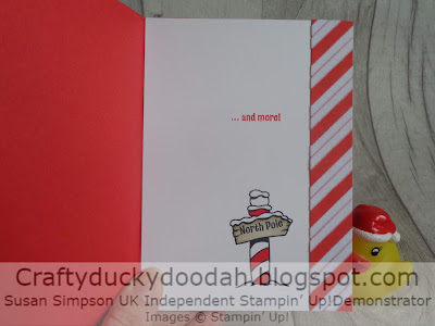 Craftyduckydoodah!, Stampin' Up! UK Independent  Demonstrator Susan Simpson, Signs of Santa, Supplies available 24/7 from my online store, 