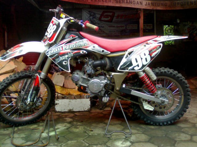 Yamaha Vega  R  Modif Trail Keren