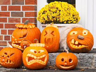 Funny Halloween Pumkin Samples HD Wallpaper