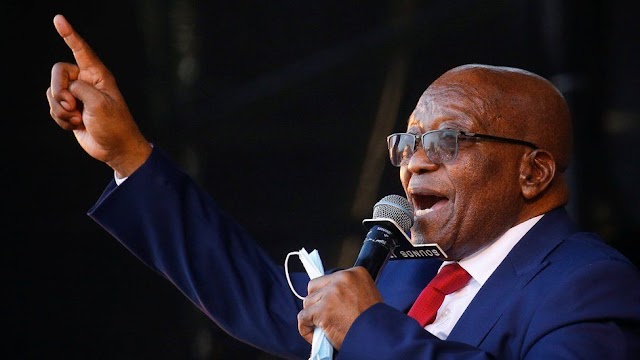 Ultima Hora: O ex-Presidente da África do Sul Jacob Zuma condenado a Prisão