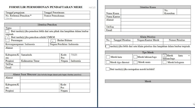 Mendaftarkan Merek Langsung Di Dirjen Hak Kekayaan Intelektual (DJHKI) Kemenkumham