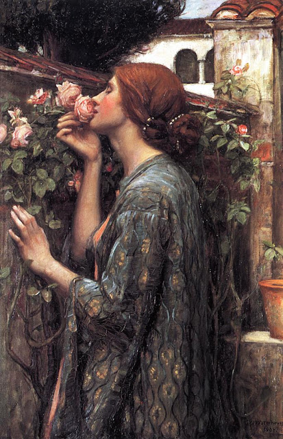John William Waterhouse - El alma de la rosa o la dulce rosa - 1908