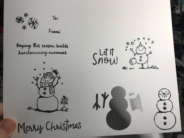 Stampin Up Snowman Season