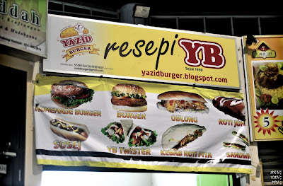 Faez Zainal: YB Burger: Burger 'gergasi' 1 kilogram