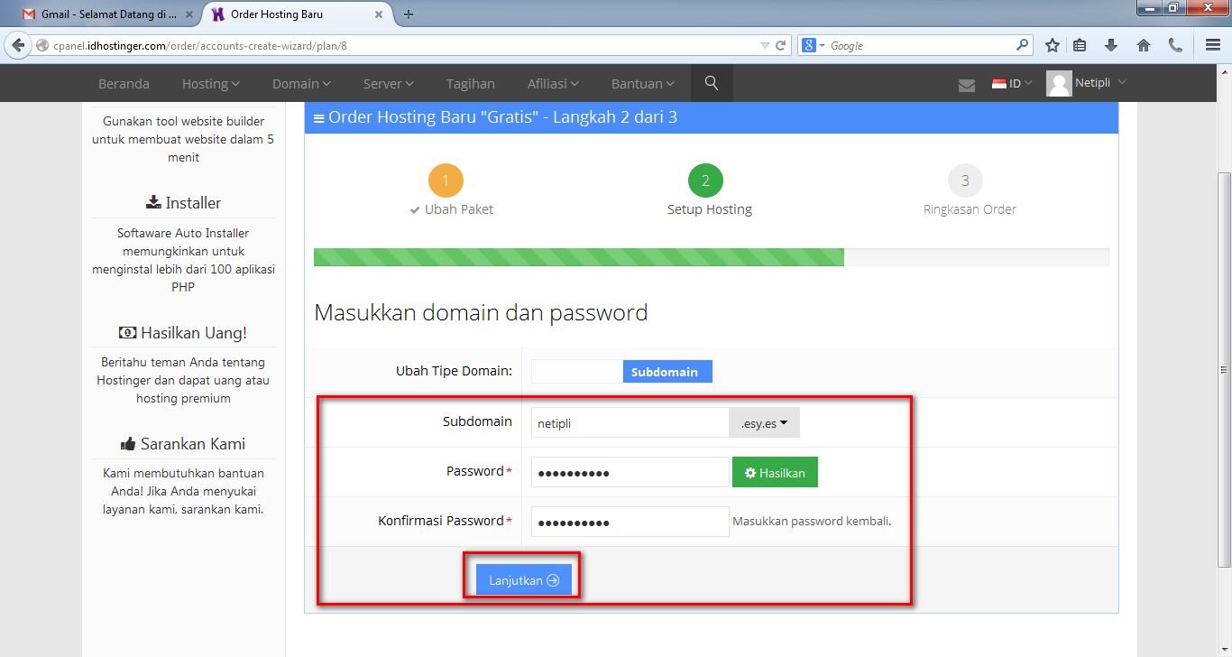 Cara Mudah Membuat Domain Dan Subdomain Gratis Dengan 