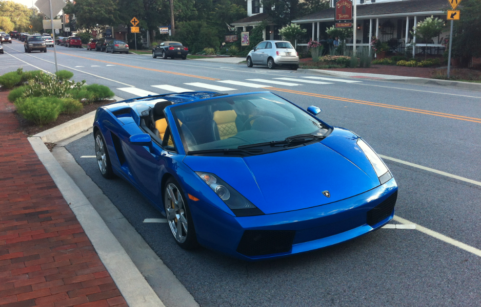 Gallardo Spyder Blue