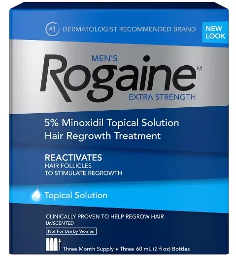 Minoxidil (Rogaine)