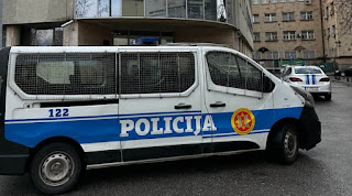 Полицейская машина в Черногории