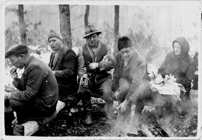 ifj. és id. Brogli Ignác, Deutsch György (Kis Gyuri), Hauser Andor (Dore), Rák Józsefné (Bélcesné)