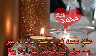 ishq e muhammad shayari