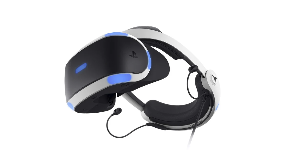 A PlayStation VR Headset.