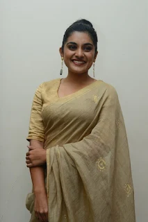 Actress Nivetha Thomas Stills at Darbar Movie Pre Release