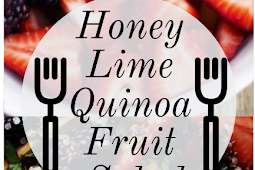 HONEY LIME QUINOA FRUIT SALAD   #vegan recipes #vegan food