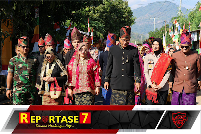 Kapolres Sumbawa Hadiri Tradisi Mangan Barema di Desa Tatede