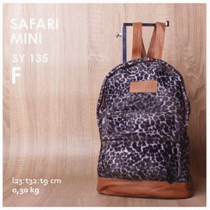 jual online tas ransel mini corak leopard terbaru harga murah