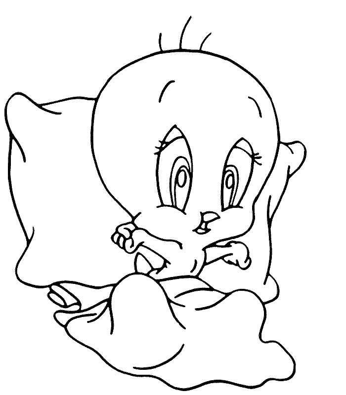 tweety bird coloring pages