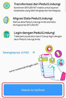 mengupdate aplikasi satusehat mobile di hp