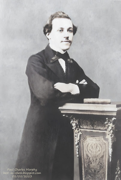 Paul Charles Morphy in Paris, 1867