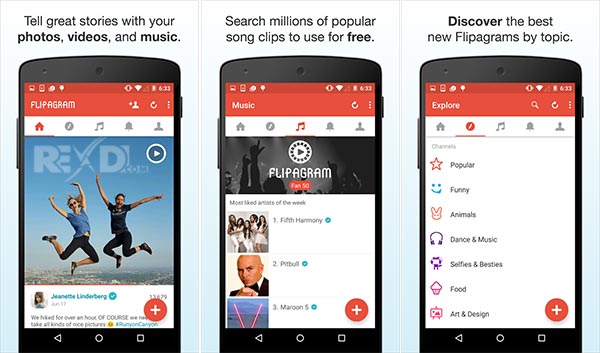 Flipagram 5.5-GP Apk for Android