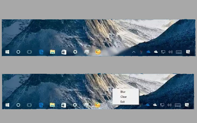 استعمل هذا البرنامج المميز لتحويل شريط المهام في ويندوز 10 إلى شفاف | حجمه 160 كيلوبايت 