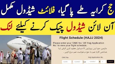 Hajj 2024 news update today Pakistan about hajj flight operation