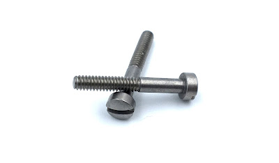 Custom Slotted Fillister Screws - 303 Stainless Steel, DFARS Compliant