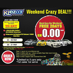 free kereta sewa shah alam