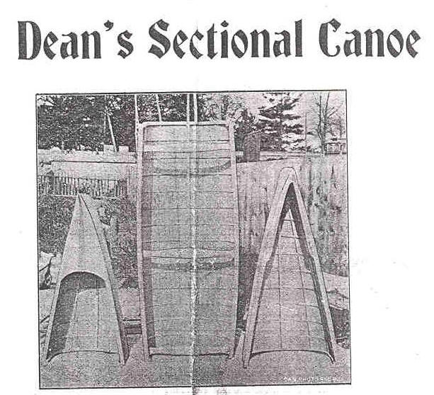  Journal for Red River Canoe &amp; Paddle: Dean Sectional Klondike Canoe