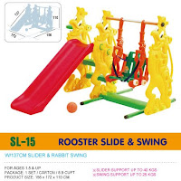 Slide and Swing Ching Ching SL15 Rooster