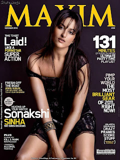 Sonakshi Sinha Hot Photoshoot Maxim India December 2010