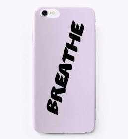 Breathe iPhone Case Light Purple