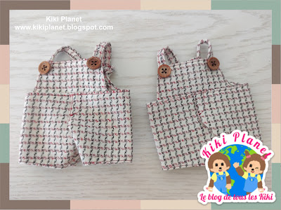 kiki Monchhichi SFDS limited edition jumpsuit