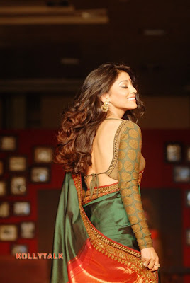 Actress Shriya Saran at Handloom Fashion Show 2010