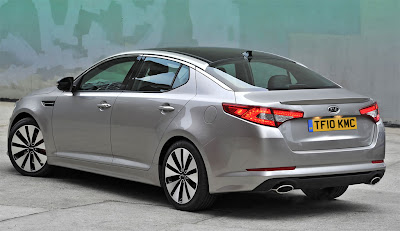 2011 Kia Optima Rear Side View