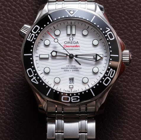 Replica Omega Seamaster Professional 300M Co-Axial Master Chronometer Ceramic White Watches 1